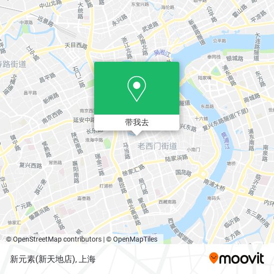 新元素(新天地店)地图
