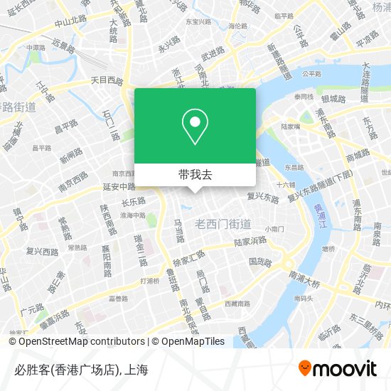 必胜客(香港广场店)地图
