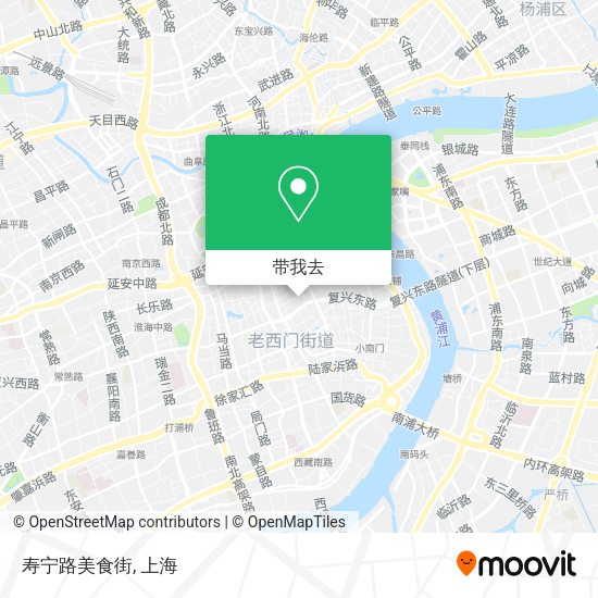 寿宁路美食街地图
