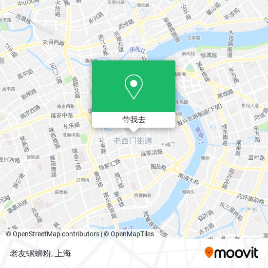 老友螺蛳粉地图