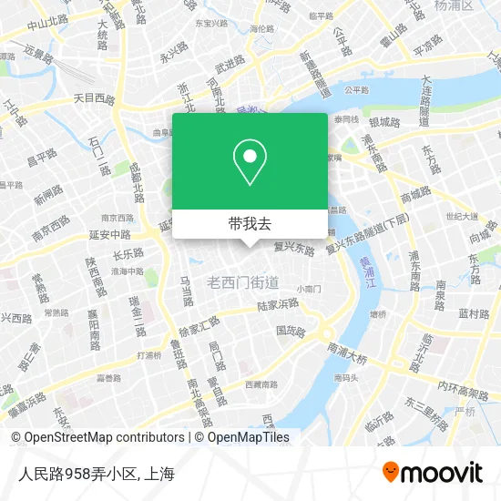 人民路958弄小区地图