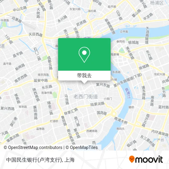 中国民生银行(卢湾支行)地图