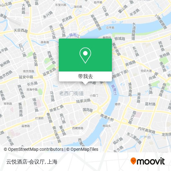 云悦酒店-会议厅地图