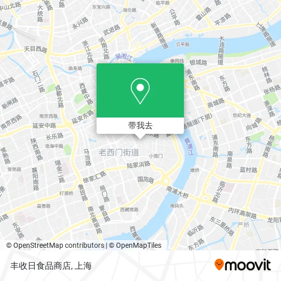 丰收日食品商店地图