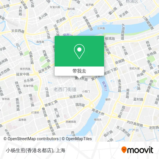 小杨生煎(香港名都店)地图