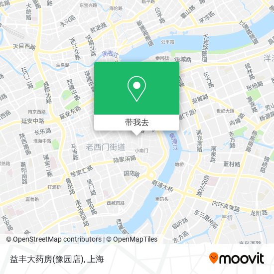 益丰大药房(豫园店)地图