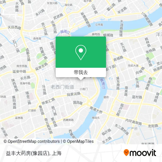 益丰大药房(豫园店)地图