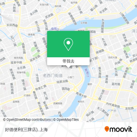 好德便利(三牌店)地图