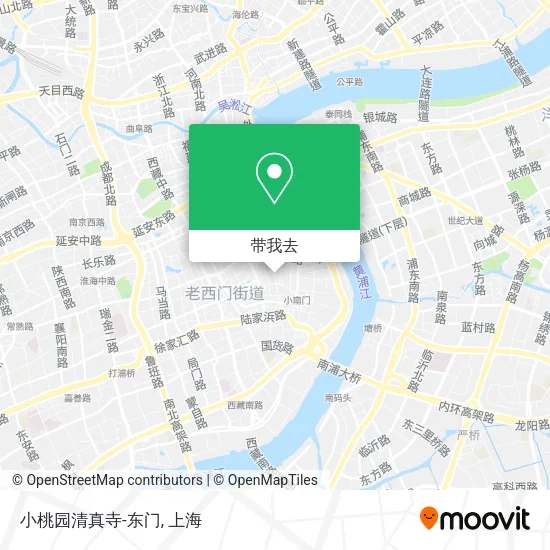 小桃园清真寺-东门地图