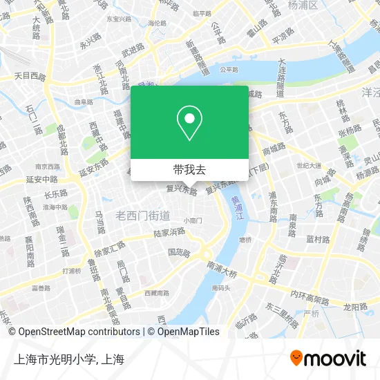上海市光明小学地图