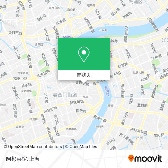 阿彬菜馆地图