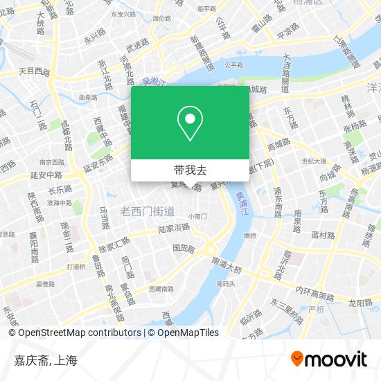 嘉庆斋地图