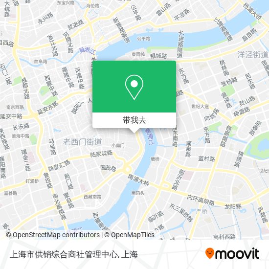 上海市供销综合商社管理中心地图
