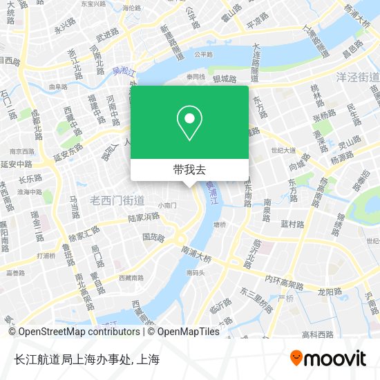 长江航道局上海办事处地图