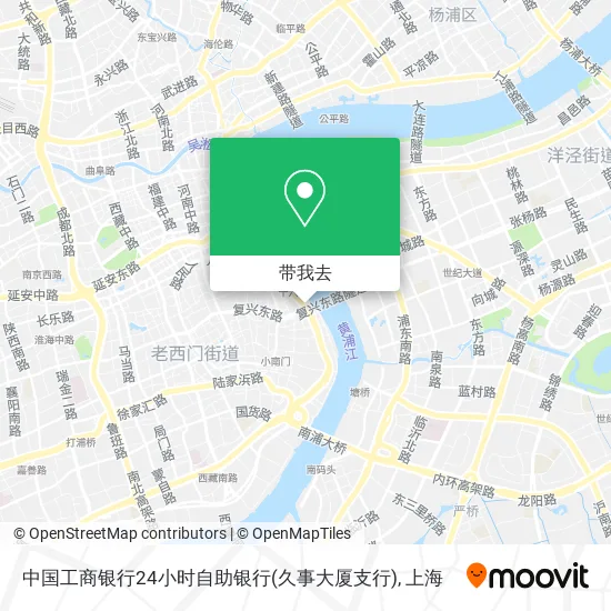 中国工商银行24小时自助银行(久事大厦支行)地图