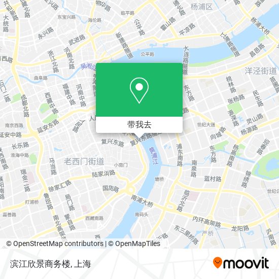 滨江欣景商务楼地图