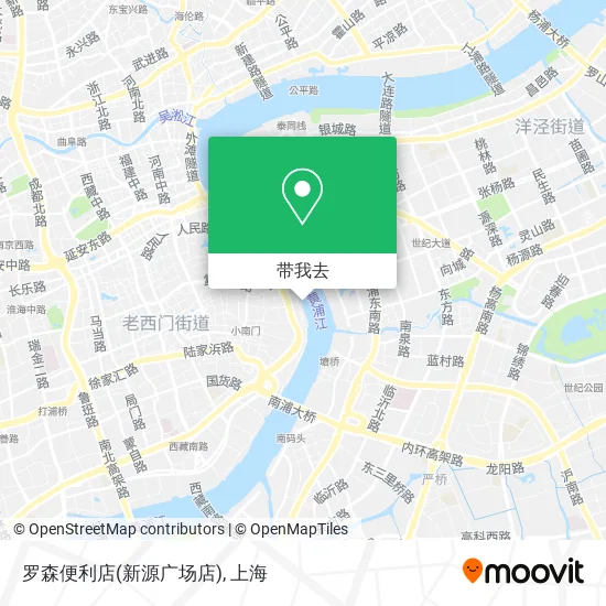 罗森便利店(新源广场店)地图