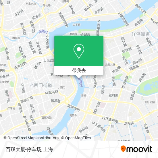 百联大厦-停车场地图