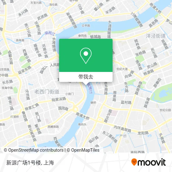 新源广场1号楼地图