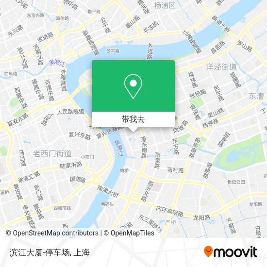 滨江大厦-停车场地图