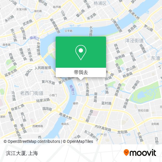 滨江大厦地图