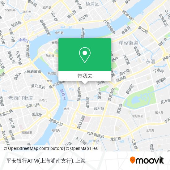平安银行ATM(上海浦南支行)地图