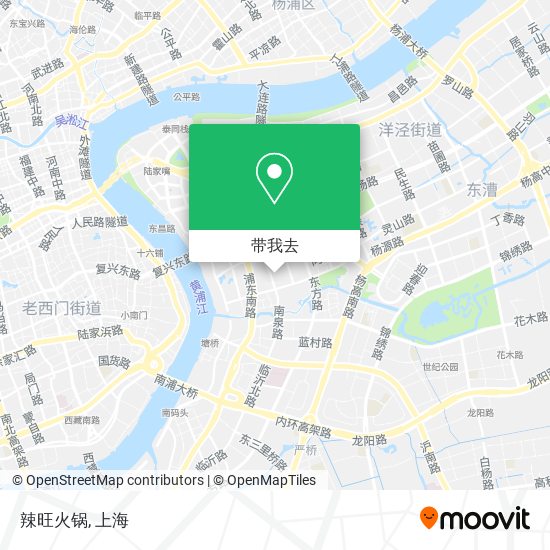 辣旺火锅地图