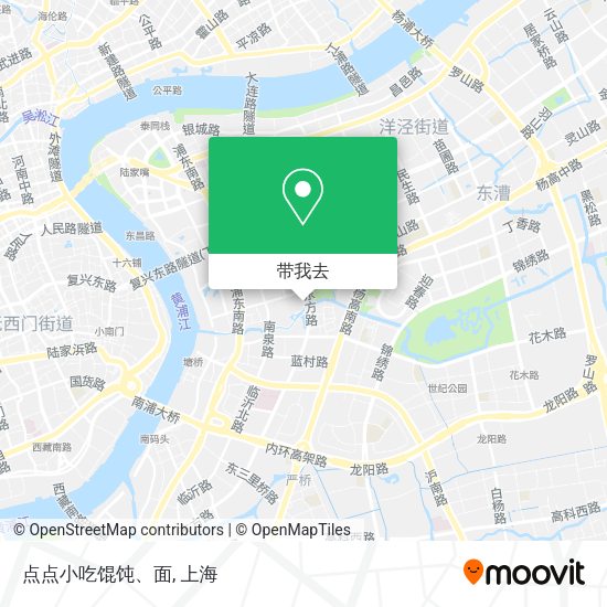点点小吃馄饨、面地图