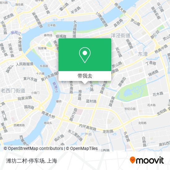 潍坊二村-停车场地图