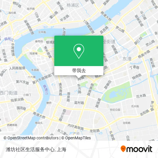 潍坊社区生活服务中心地图