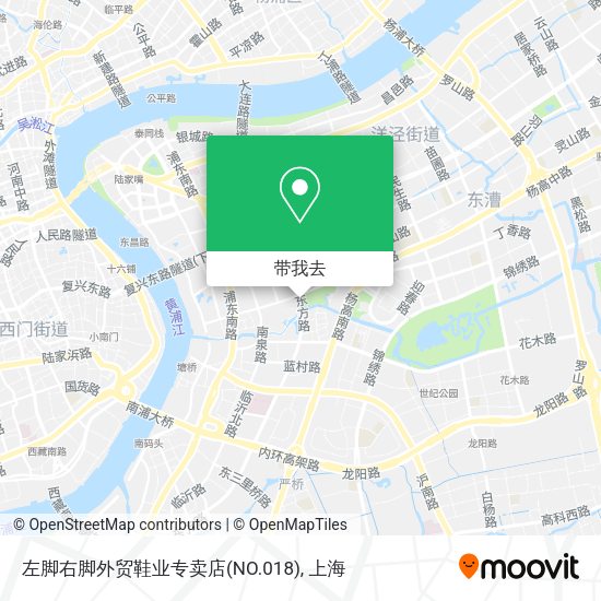 左脚右脚外贸鞋业专卖店(NO.018)地图