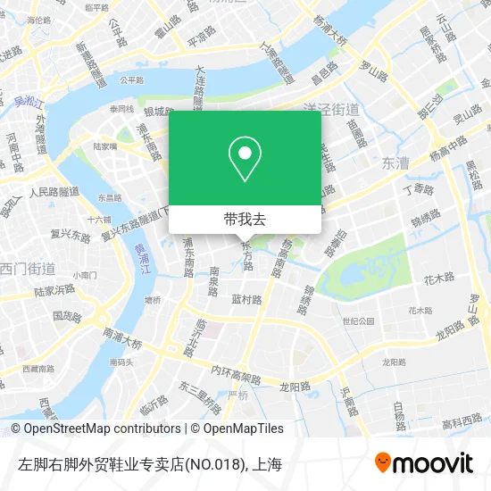 左脚右脚外贸鞋业专卖店(NO.018)地图