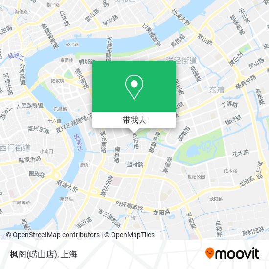 枫阁(崂山店)地图