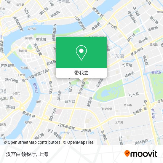 汉宫白领餐厅地图