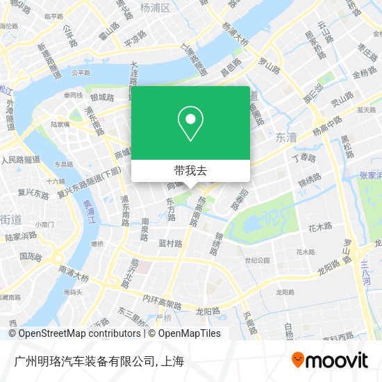 广州明珞汽车装备有限公司地图