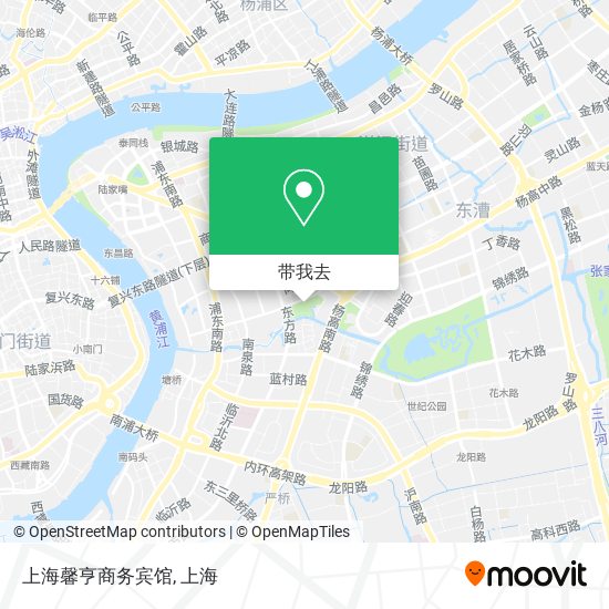 上海馨亨商务宾馆地图