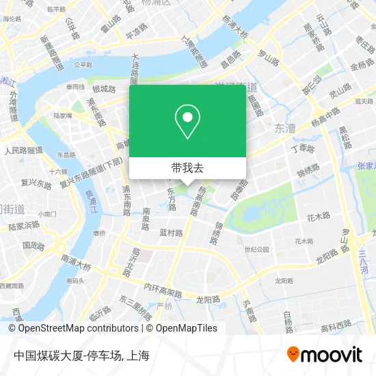 中国煤碳大厦-停车场地图