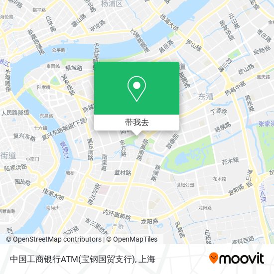 中国工商银行ATM(宝钢国贸支行)地图