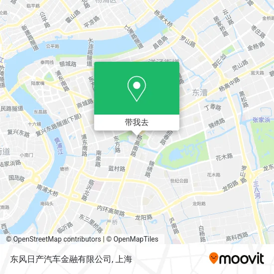 东风日产汽车金融有限公司地图