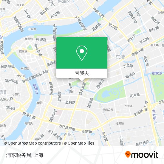 浦东税务局地图