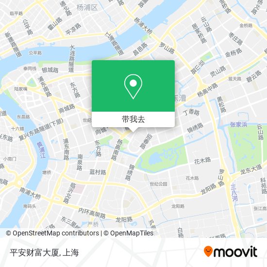 平安财富大厦地图