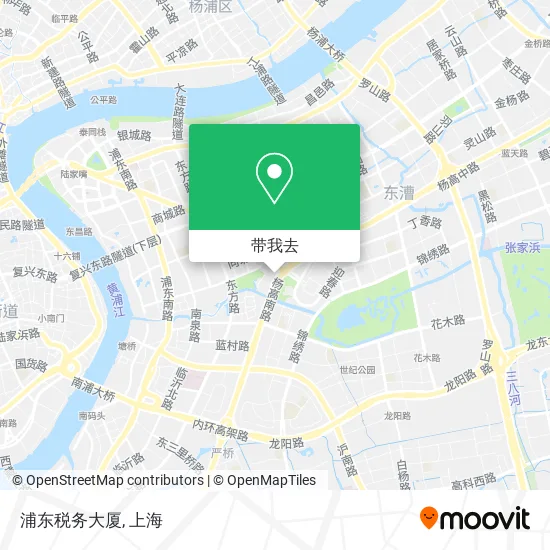 浦东税务大厦地图