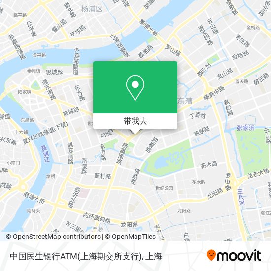 中国民生银行ATM(上海期交所支行)地图