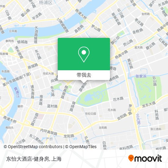 东怡大酒店-健身房地图
