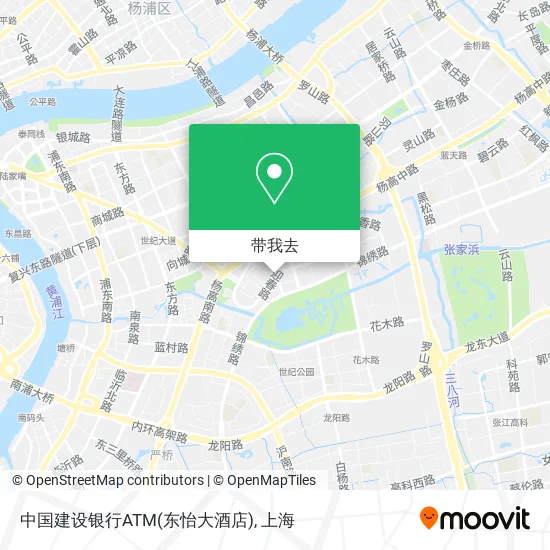 中国建设银行ATM(东怡大酒店)地图