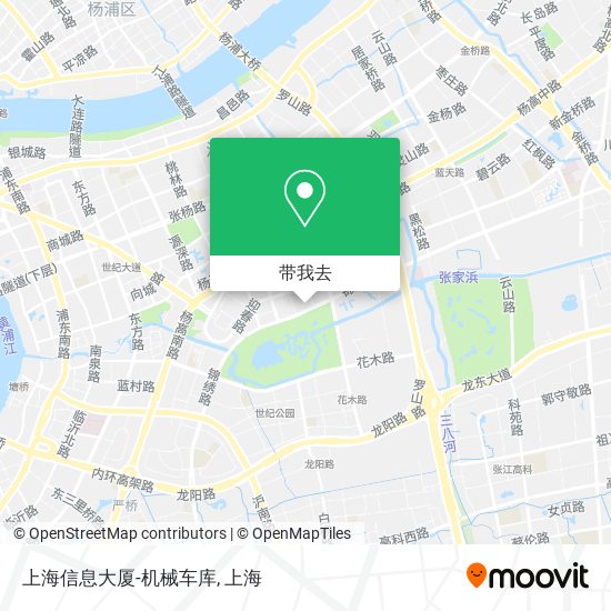 上海信息大厦-机械车库地图
