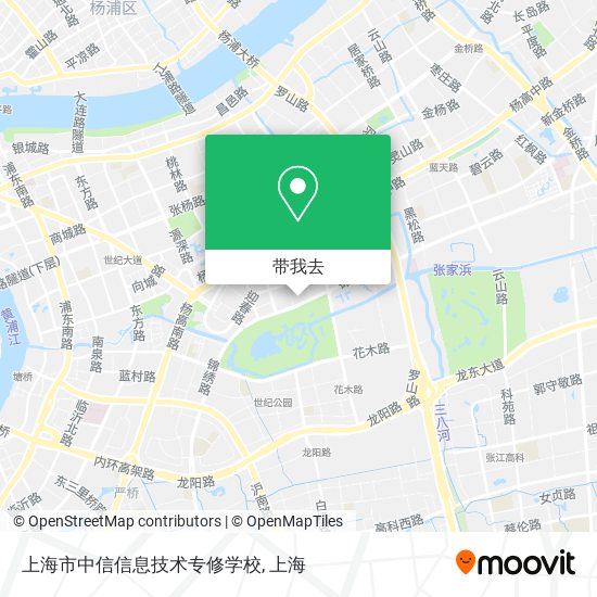 上海市中信信息技术专修学校地图