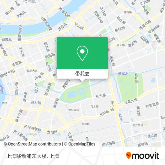 上海移动浦东大楼地图