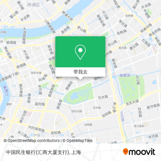中国民生银行(汇商大厦支行)地图