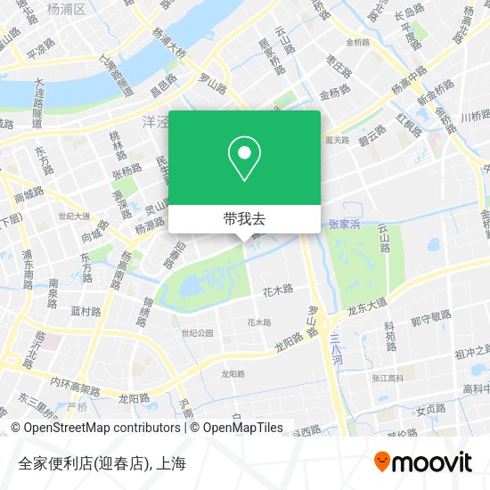 全家便利店(迎春店)地图